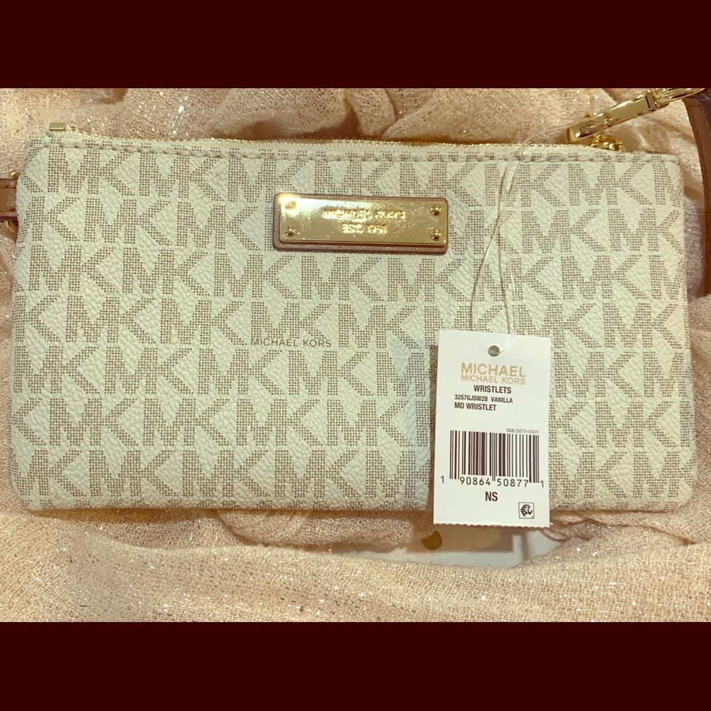Michael by Michael Kors Vanilla MD Wristlet